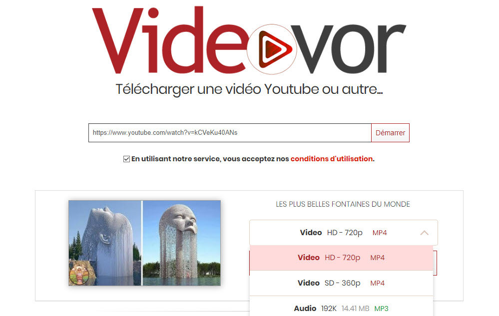 Videovor: Youtube MP4 videos downloader